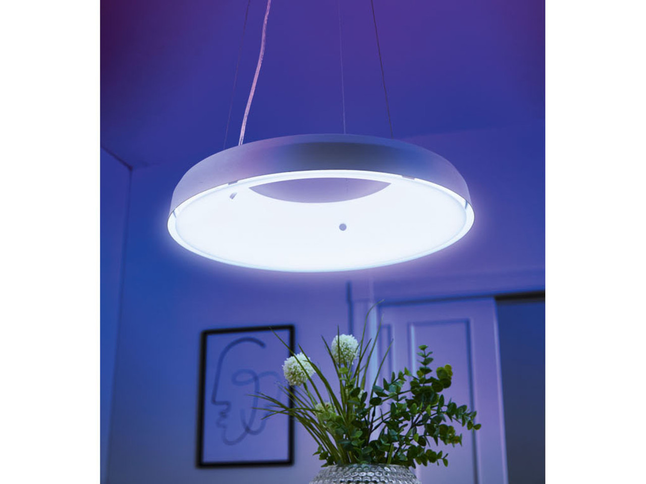 Підвісний світлодіодний світильник LIVARNO Zigbee Smart Home. ЧОРНА.