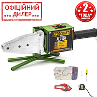 Паяльник для пластиковых труб Procraft PL2300 (насадки 6 шт - 20, 25, 32, 40, 50, 63)