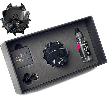 Ароматизатор Освежитель воздуха в машину на обдув Pitbull Bright Black Чорний Глянець (Шанель)