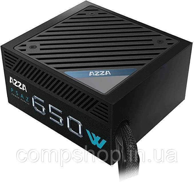 Блок живлення 650W AZZA PSAZ-650W 80 PLUS BRONZE 86 mm x 150 mm x 165 mm (код 137348)