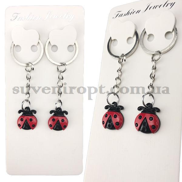 Парні брелки божественного Коровки кольорові, фото 1