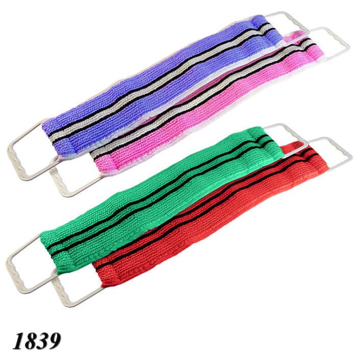 Мочалка масажер Аміна з пластмасовими ручками, фото 1