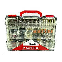 Набор насадок для гравера Forte AS 239 239 шт