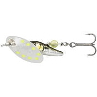 Блесна Savage Gear Sticklebait Spinner 3 9.1g Green Silver Ayu (1854.44.78) - Вища Якість та Гарантія!