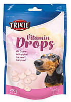 Лакомство для собак Trixie «Vitamin Drops» 200 г (йогурт)