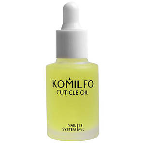 Komilfo Citrus Cuticle Oil - цитрусова олія для кутикули з піпеткою, 13 мл