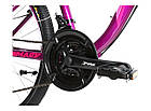 Гірський велосипед 24 дюйми 13 рама Crosser P6-2 Пурпурний, фото 5