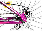 Гірський велосипед 24 дюйми 13 рама Crosser P6-2 Пурпурний, фото 10