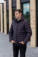 Зимняя мужская куртка Indaco 1155CQ (евро-зима) Темно-серый, 54