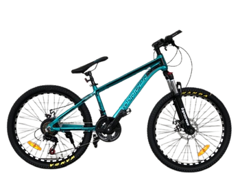 Гірський Алюмінієвий Велосипед TopRider 24 дюймів 680 розмір рами 14″ Синій