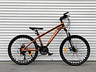 Гірський Алюмінієвий Велосипед TopRider 24 дюймів 680 рами розмір 14″ Золотий, фото 2