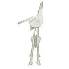 Дитячий пластиковий стільчик для годування зі столиком Bambi M 4136-2 Ice Gray Сірий, фото 5