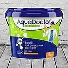 Засіб для зниження рівня pH у басейні Aquadoctor pH Minus 5 кг гранули, фото 2