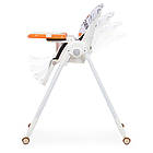 Дитячий стільчик на коліщатках для годування зі столиком Bambi M 5673-7 Помаранчевий, фото 6