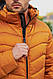 Зимова чоловіча куртка INDACO IC1193C Mustard, 48, фото 6