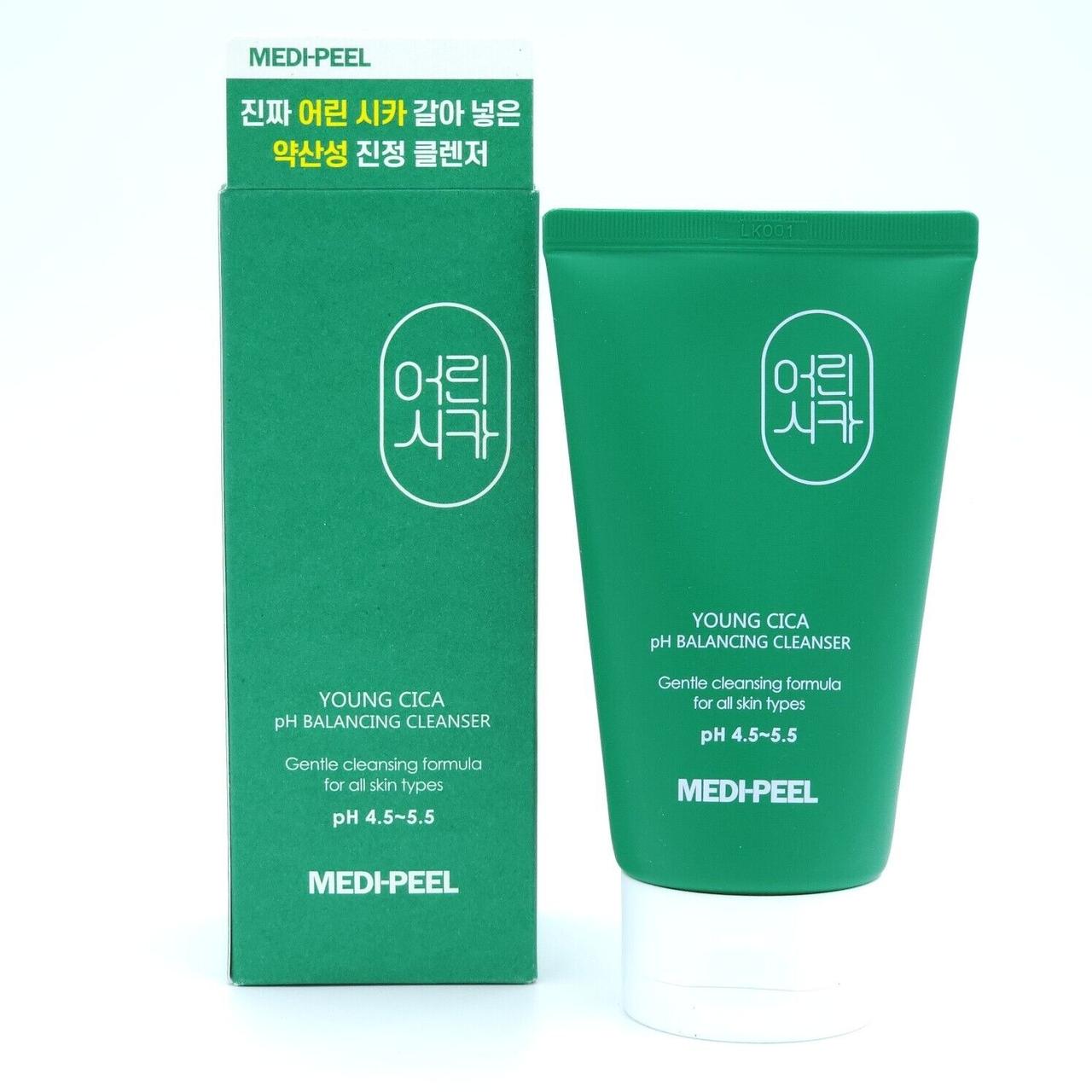 Заспокійлива пінка на основі центели MEDI-PEEL Young Cica pH Balancing Cleanser