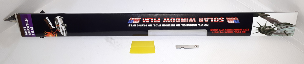 Плівка тонувальна американка SRC антиподряпин 0.75 на 3м Super Dark Black