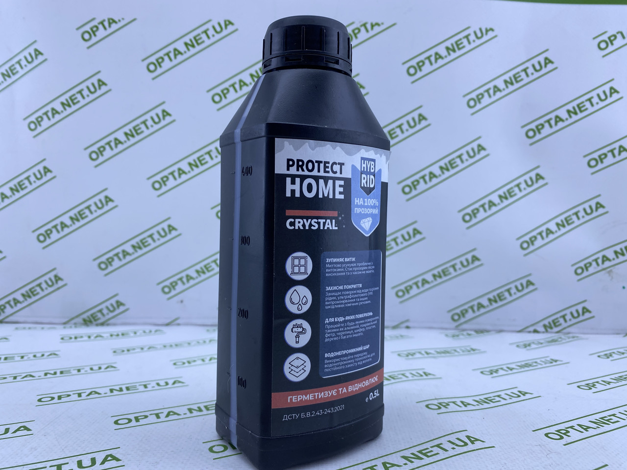 Покриття на гідрофобній основі Home Crystal 500 мл, фото 1