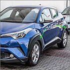 Захисні розширені накладки на колісні арки для Toyota C-HR 2016+