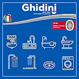 Сифон для душового піддона Ø40/50х1.1/2" випуск 70 мм LYON Ghidini 3500, фото 6