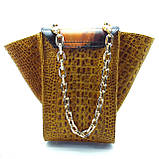 Сумка жіноча "Дракон" Silver Taurus 7653 із натуральної шкіри., фото 7