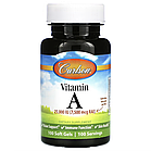 Carlson, вітамін A, 25 000 МО, 100 капсул