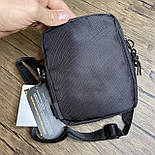 Чоловіча сумка Vans барсетка через плече поясна жіноча ванс чорна. Месенджер, бананка чоловіча. Люкс, фото 10