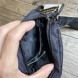 Чоловіча сумка Vans барсетка через плече поясна жіноча ванс чорна. Месенджер, бананка чоловіча. Люкс, фото 9