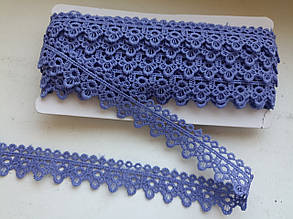 Мережево макраме 2.3см колір бузковий