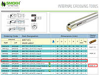 BIKTR 25-K3C tmax:7 резец канавочный внутренний под пластину 3мм SMOXH