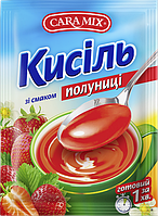 Кисель со вкусом Клубники 90г ТМ Caramix