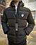 Комплект зимовий до -25°C герб україни портивний костюм на флісі куртка чоловіча зимова набір з тризубом теплий 3в1, фото 4