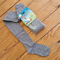 Колготи дитячі, зріст 104-110, колір сірий меланж