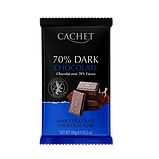 Шоколад чорний Cachet 70% какао 300 г, фото 4