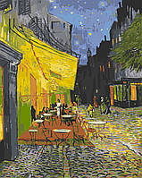 Ночная терраса кафе. Ван Гог 40*50 см Картина по номерам Оригами LW 30490