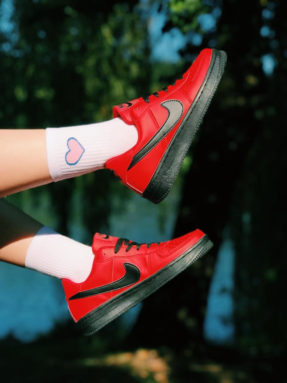 Red black cheap air force