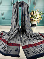 Модний шарф палантин хустка Tommy Hilfiger Томмі Халфігер