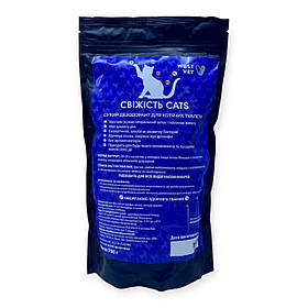 Дезодорант для котячих туалетів Свіжість Cats 700г WestVet