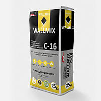 Wallmix С-16 Штукатурка цементно-вапняна. Для машинного нанесення 25 кг (тільки Київ і обл.)
