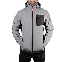 Робочий одяг куртка з капюшоном SOFTSHELL "SP-3121" (Intertool), фото 4