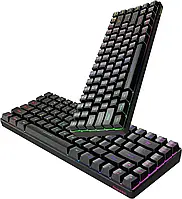 Проводная игровая RGB клавиатура Snpurdiri (клавиши 84, черный)