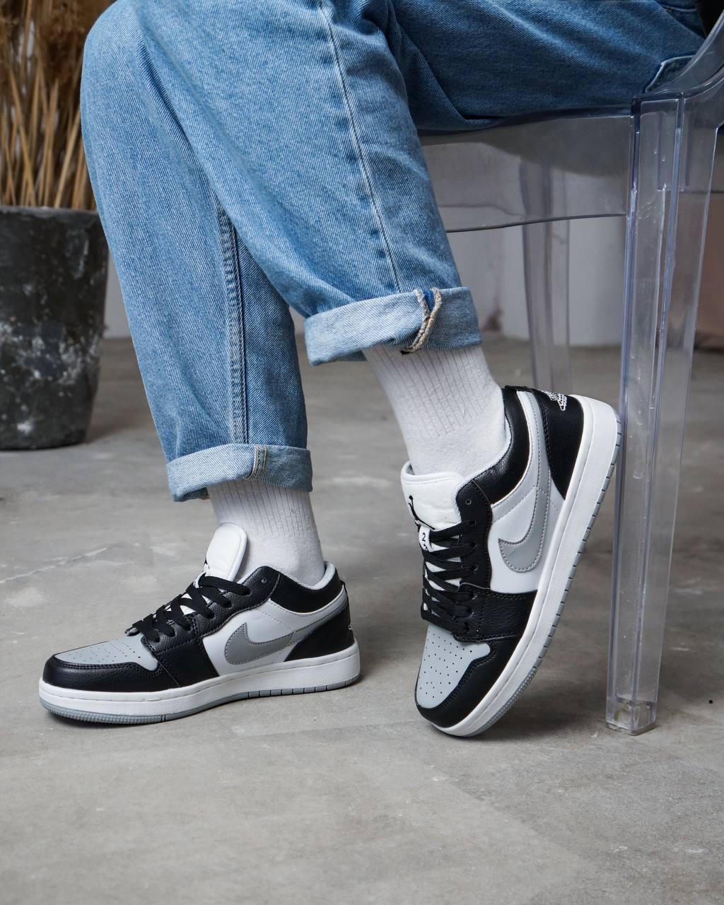 Nike air grey white sales