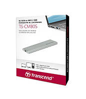 Зовнішній карман Transcend 2280 Metal Silver (TS-CM80S)