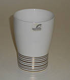 Вишуканий набір для ванної фарфоровий з позолотою Spirella, фото 6