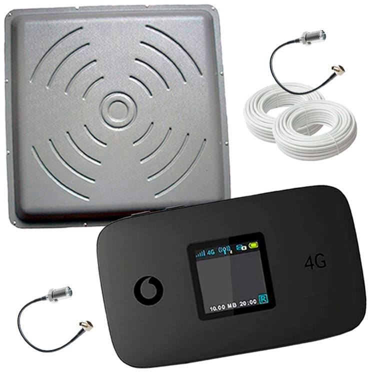 Бездротовий 4G Інтернет (Роутер ZTE R226-Z + Потужна МІМО Антена 24 ДБ)