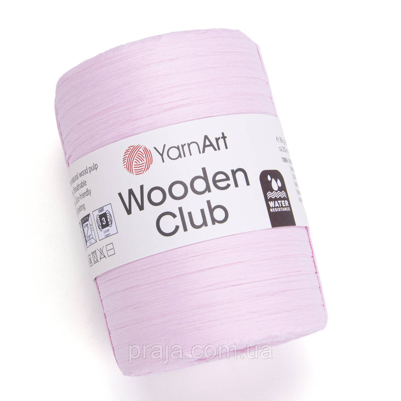 Пряжа YarnArt Wooden Club (Вуден Клаб) - 1605 пастельно рожевий
