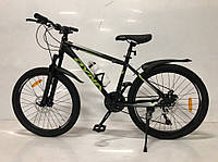 Велосипед детский 24" Dyna D50 алюминиевый черный