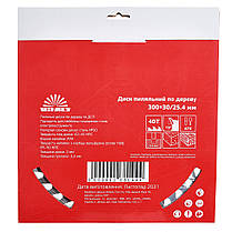 Диск пиляльний Vitals по дереву 300x30/25.4, ATB 40, фото 5