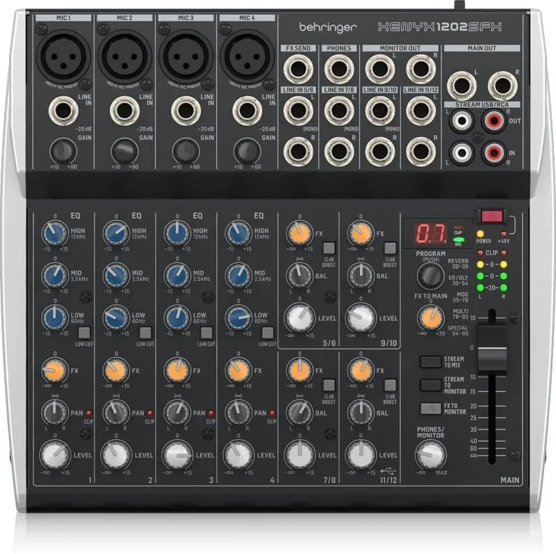 Мікшерний пульт Behringer Xenyx 1202SFX