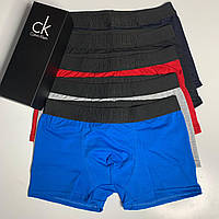 Комплект трусов мужские Calvin Klein CK 3D боксерки Разные цвета, 4, M